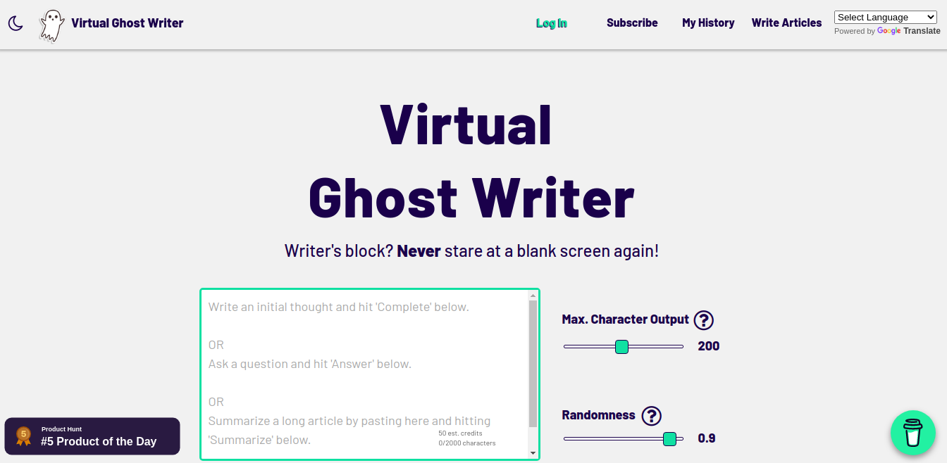 virtualghostwriter